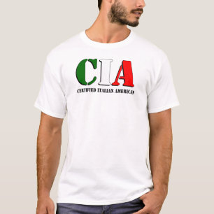 Camiseta Estadounidense italiano certificado