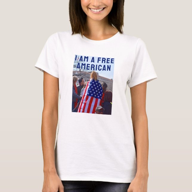 Camiseta estadounidense libre (ligera) (Anverso)