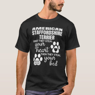 Camiseta Estadounidense Staffordshire Terrier Gifts Cita Do