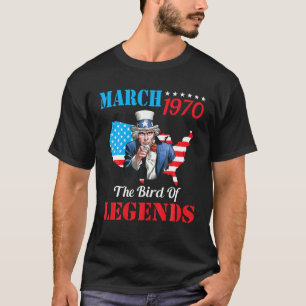 Camiseta Estadounidenses En Marzo De 1970: El Nacimiento De