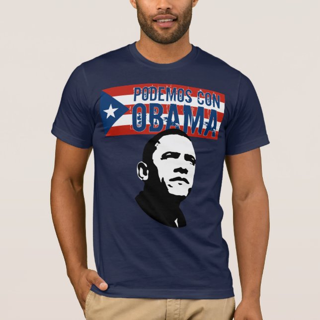 Camiseta Estafa OBAMA Fl.Ob de Podemos (Anverso)