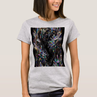 Camiseta Estalactitas Prismáticas Arcoíris | Holografía de 