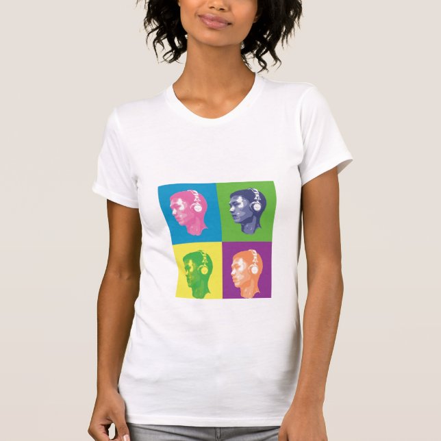 Camiseta estallido del estallido (Anverso)