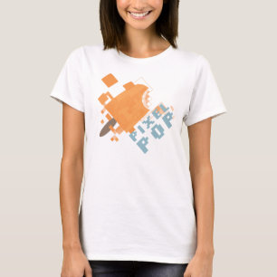 Camiseta Estallido del pixel