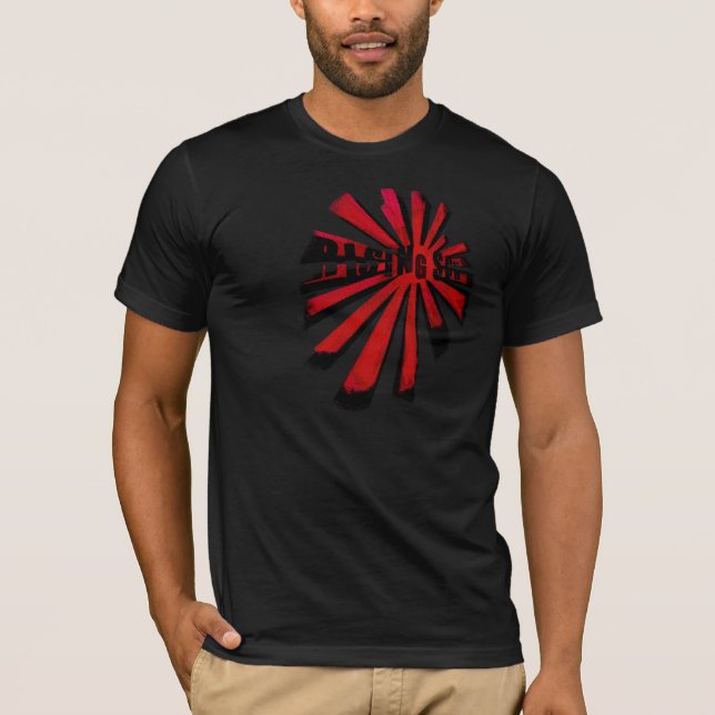 Camiseta Estallido del sol naciente (Anverso)