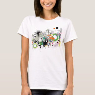 Camiseta estallido retro