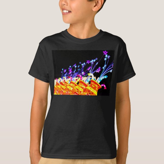 Camiseta Estallidos Estelares Alegres (Anverso)