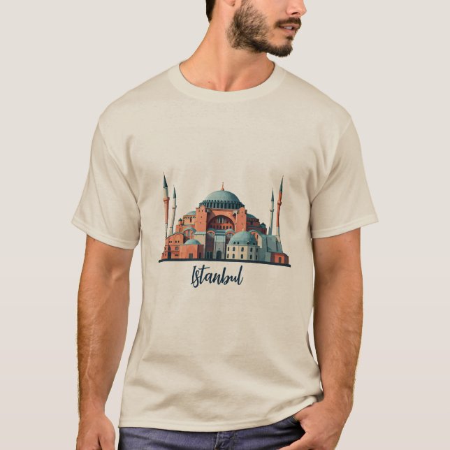Camiseta Estambul Hagia Sophia (Anverso)