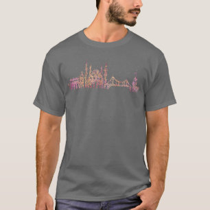 Camiseta Estambul Skyline Silhouette City Trip Turquía
