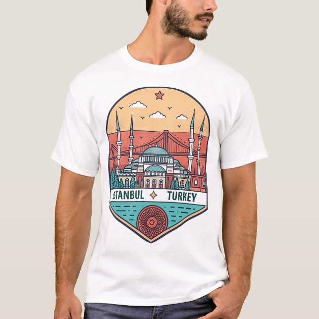 CAMISETA ESTAMBUL, TURQUÍA (Anverso)