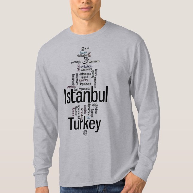 Camiseta Estambul Turquía (Anverso)