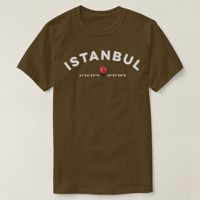 Camiseta Estambul Turquía 8 (Diseño del anverso)