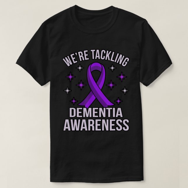 Camiseta Estamos abordando el tema de la conciencia de la d (Diseño del anverso)