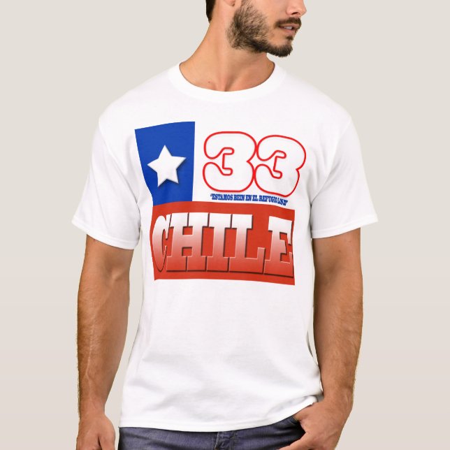 Camiseta "Estamos bien el refugio los 33" del EL del en (Anverso)