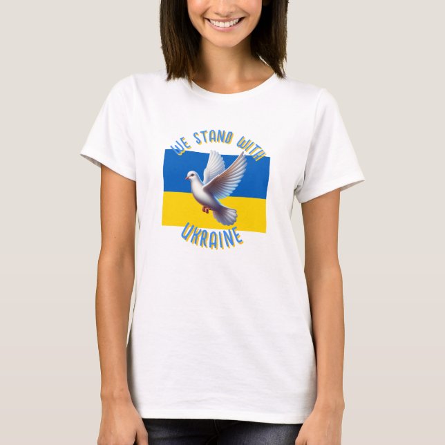 Camiseta Estamos con Ucrania (Anverso)