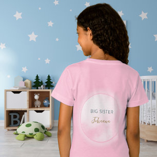 Camiseta Estamos en el Baby Shower de la Gran Hermana Rosa 