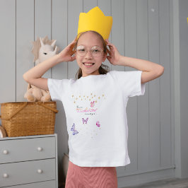 Camiseta Estamos Encantados De Conocerle A Mariposa Baby Sh