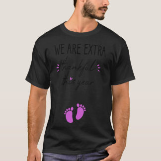 Camiseta Estamos muy agradecidos por el anuncio del embaraz