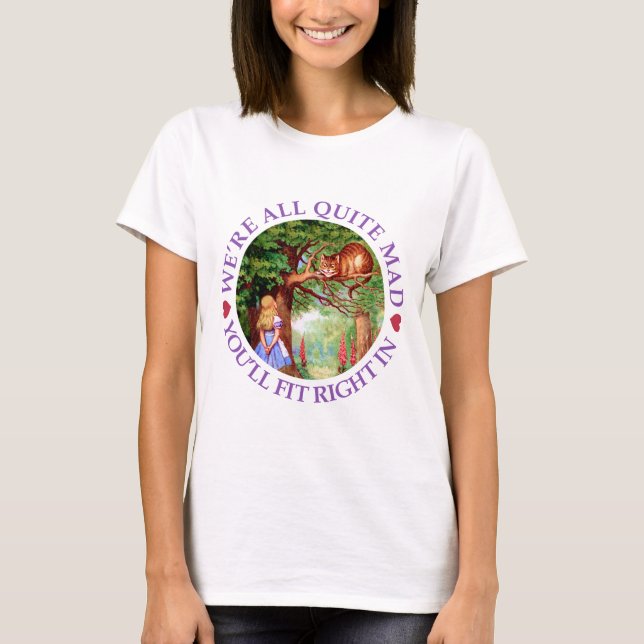 Camiseta Estamos todos bastante tristes, ¡Encajarás bien! (Anverso)