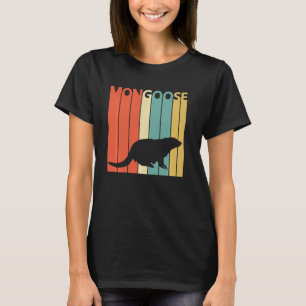 Camiseta Estampa antigua de mangosta animal