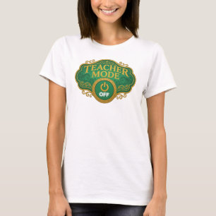 Camiseta Estampa de arte Clásico Verde Azul MODELO DE ENSEÑ