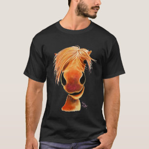 Camiseta Estampa de caballo Ginger Nut Estampa de animal
