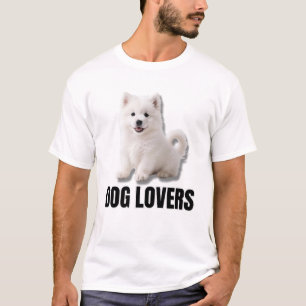 Camiseta Estampa de cachorro de Samoyedo feliz para amantes