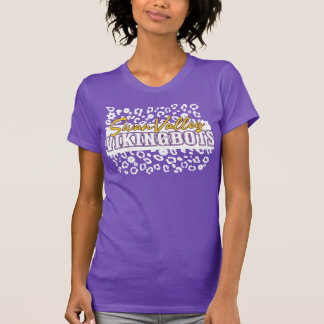 Camiseta Estampa de Leopardo & Engranajes - SwanValley Viki