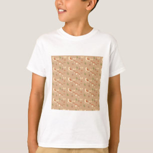 Camiseta estampa de naturaleza vida silvestre bosque bronce