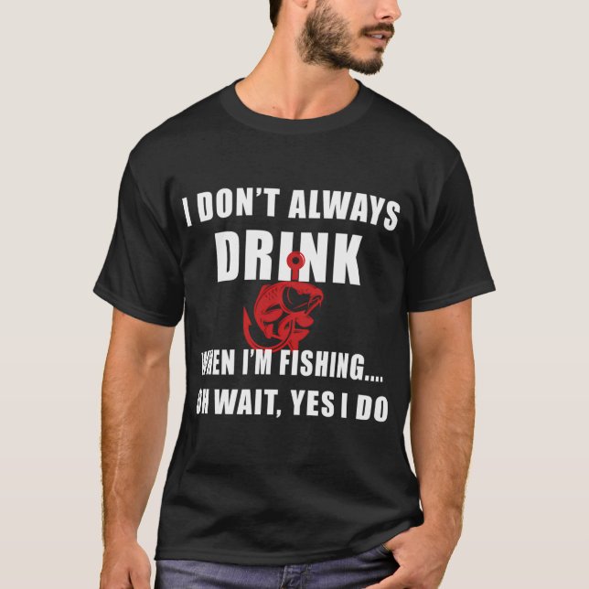 Camiseta Estampa de salmón rojo (Anverso)