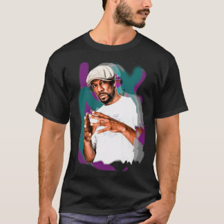 Camiseta estampa divertida de hip hop común