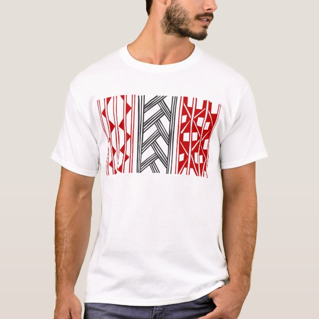 Camiseta Estampa indígena nº 01 (Anverso)