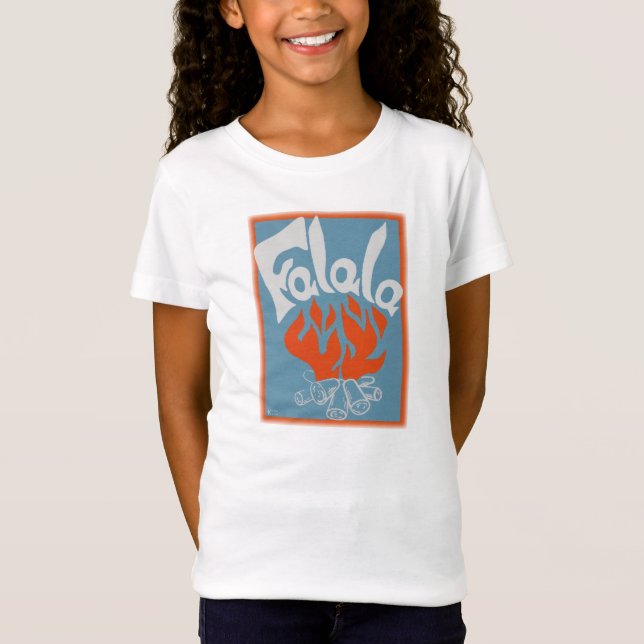 Camiseta Estampa Vintage de Bloque de FaLaLa (Anverso)