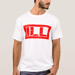 Camiseta Estampación De Ill