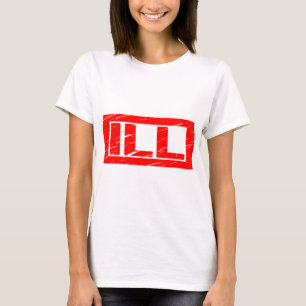 Camiseta Estampación De Ill
