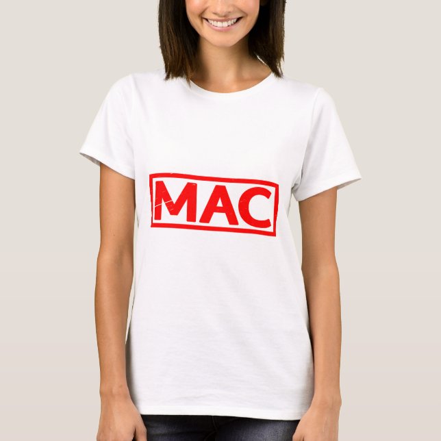 Camiseta Estampación de Mac (Anverso)