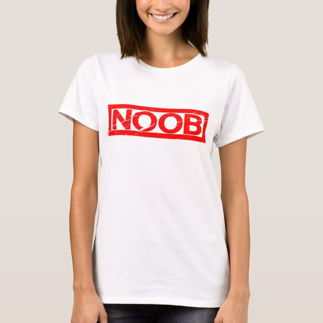 Camiseta Estampación Noob (Anverso)