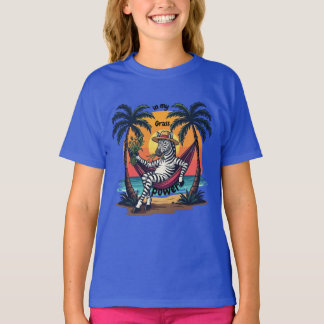 Camiseta estampado cebra