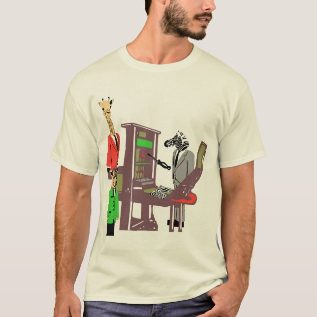Camiseta Estampado de animales (Anverso)