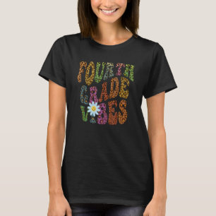 Camiseta Estampado de leopardo VIBES DE CUARTO GRADO Profes