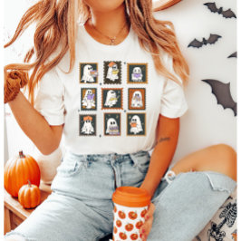 Camiseta Estampado fantasma de Halloween