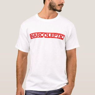 Camiseta Estampado Narcoléptico