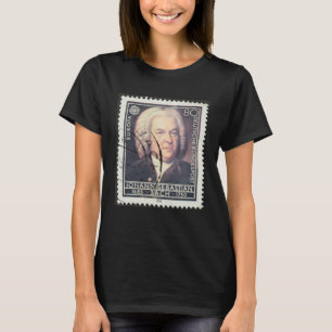 Camiseta Estampado postal de época de Johann Sebastian Bach