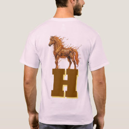 Camiseta Estampida de Espíritu Salvaje – Arte de Caballos M