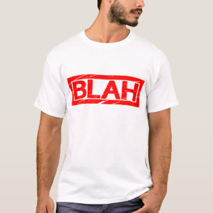 Camiseta Estampilla Blah