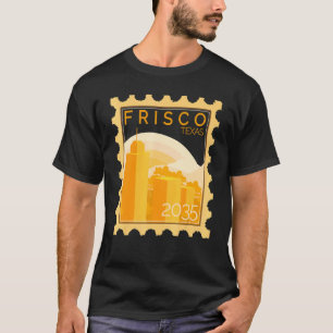 Camiseta Estampilla De Poescenario Con Puesta De Sol En Fri