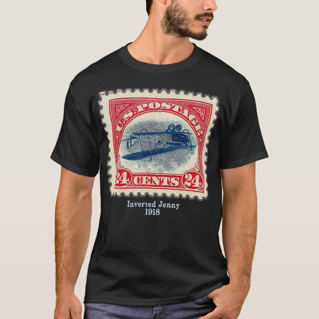 Camiseta Estampilla de rehenes de Jenny Upside Down Jenny  (Anverso)
