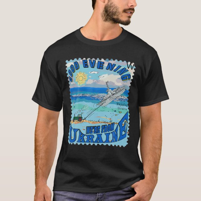 Camiseta Estampilla de rehenes para hombres - granjeros ucr (Anverso)