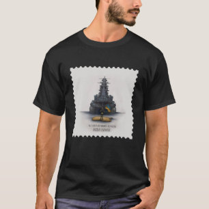 Camiseta Estampilla de rehenes ucraniana conmemorativa de b