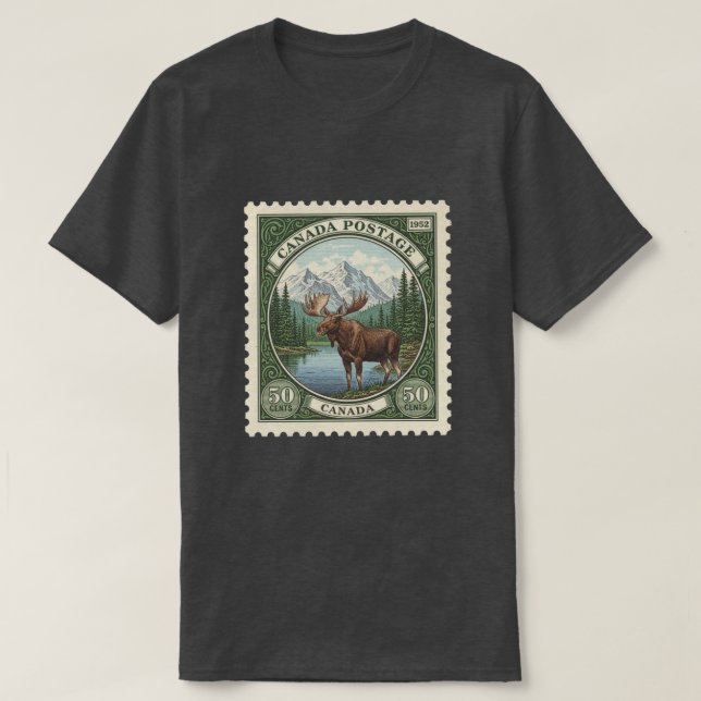 Camiseta Estampilla de rehenes veneciana Canadá (Diseño del anverso)